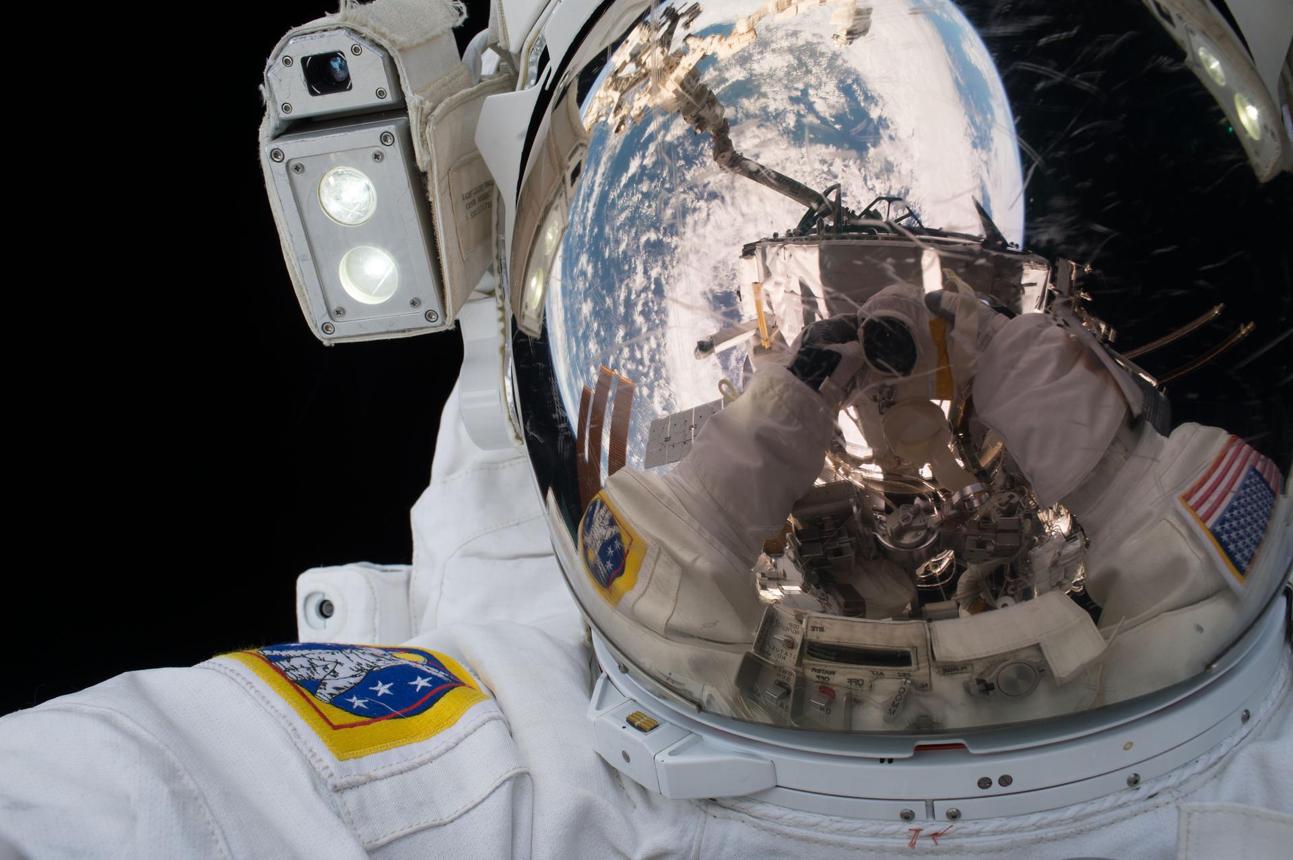 Astronaut in space